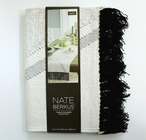 Nate berkus fringed handwoven - nate,